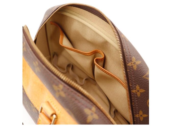 Louis Vuitton Monogram Canvas Keepall 50 Castaño Monograma - vista 12