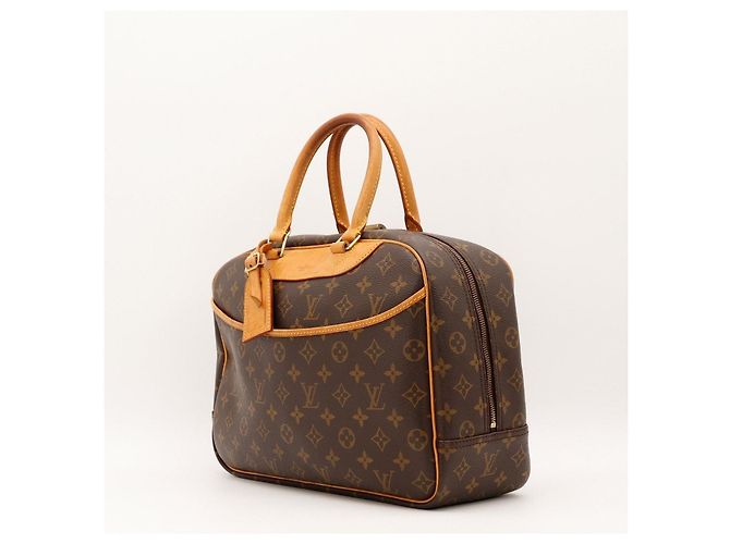 Louis Vuitton Monogram Canvas Keepall 50 Castaño Monograma - vista 2