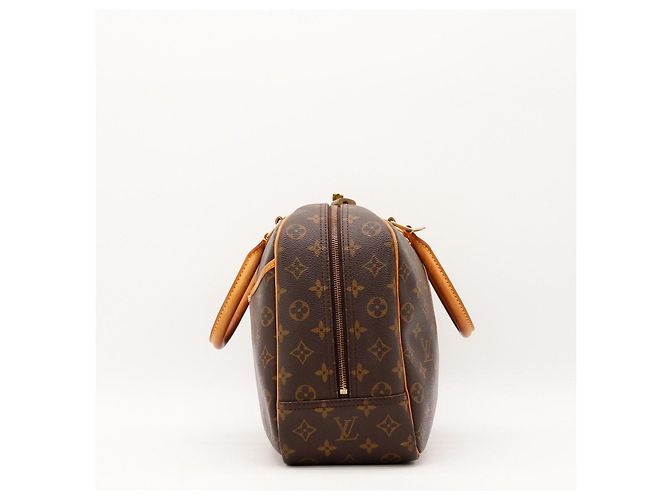Louis Vuitton Monogram Canvas Keepall 50 Castaño Monograma - vista 3