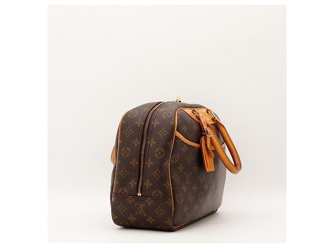 Louis Vuitton Monogram Canvas Keepall 50 Castaño Monograma - vista 5