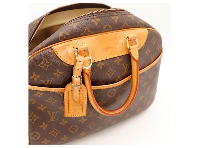 Louis Vuitton Monogram Canvas Keepall 50 Castaño Monograma - vista 7