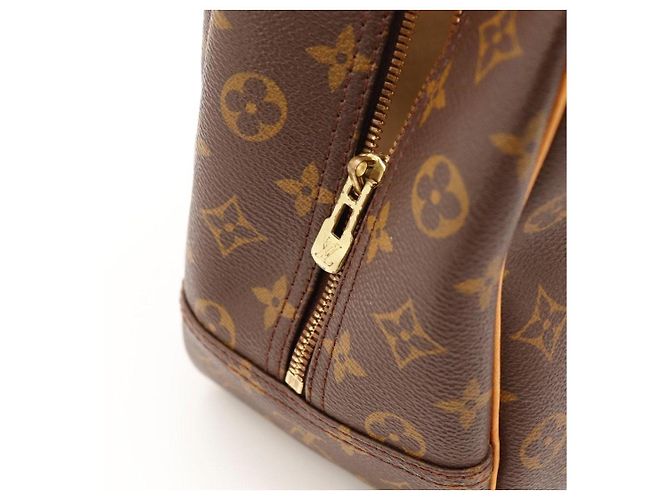 Louis Vuitton Monogram Canvas Keepall 50 Castaño Monograma - vista 8