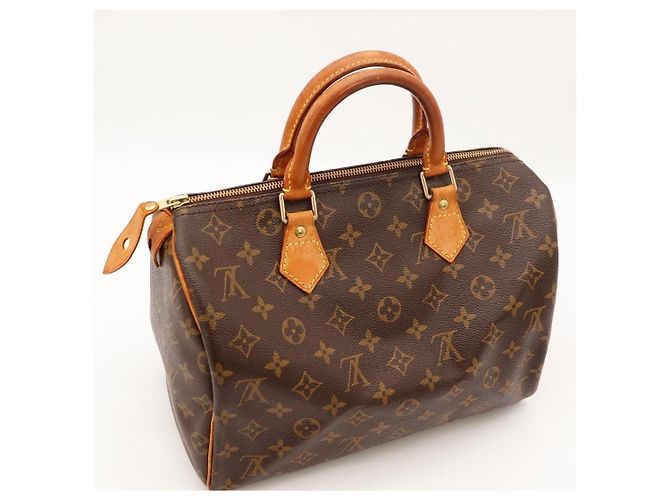 Sac à main Louis Vuitton Speedy 30 Monogram Canvas Marron Monogramme - vue 11