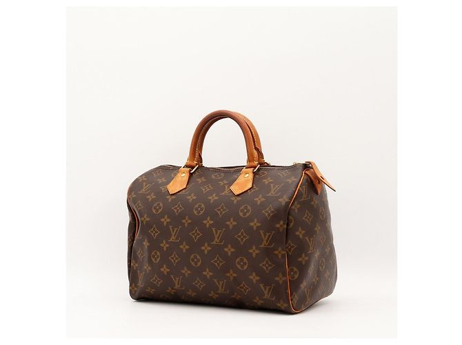 Sac à main Louis Vuitton Speedy 30 Monogram Canvas Marron Monogramme - vue 2
