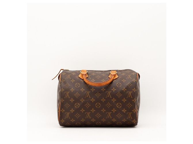 Sac à main Louis Vuitton Speedy 30 Monogram Canvas Marron Monogramme - vue 4