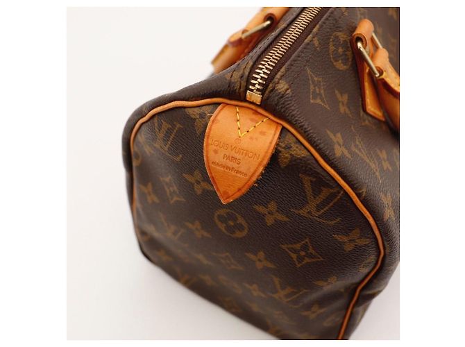 Bolsa Louis Vuitton Speedy 30 Monogram Canvas Marrom Monograma - vista 11