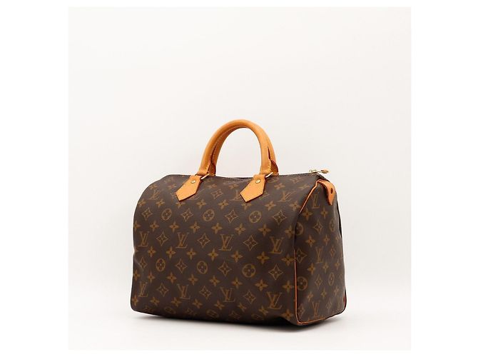 Bolsa Louis Vuitton Speedy 30 Monogram Canvas Marrom Monograma - vista 2