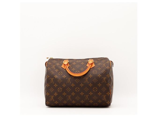 Bolsa Louis Vuitton Speedy 30 Monogram Canvas Marrom Monograma - vista 4