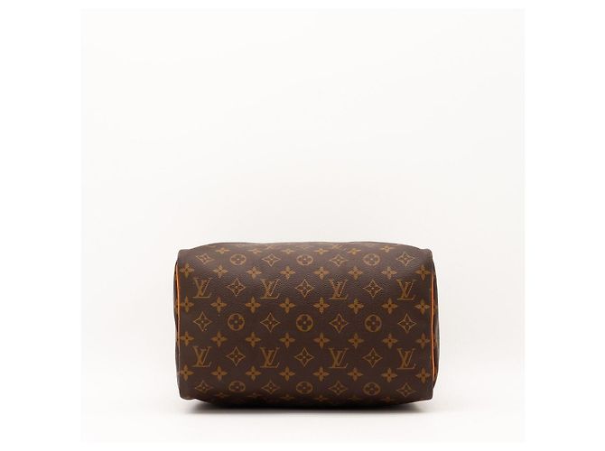 Bolsa Louis Vuitton Speedy 30 Monogram Canvas Marrom Monograma - vista 6