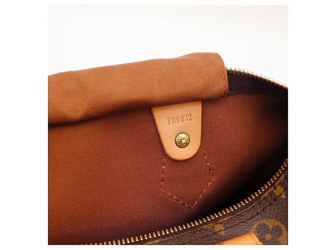 Bolsa Louis Vuitton Speedy 30 Monogram Canvas Marrom Monograma - vista 8