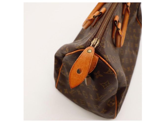 Bolso Louis Vuitton Speedy 30 Monogram Canvas Castaño Monograma - vista 10