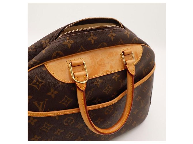 Louis Vuitton Monogram Canvas Keepall 50 Marron - vue 6
