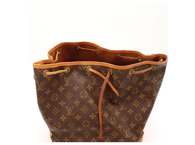 Louis Vuitton Monogram Noe Beuteltasche Braun - Ansicht 6