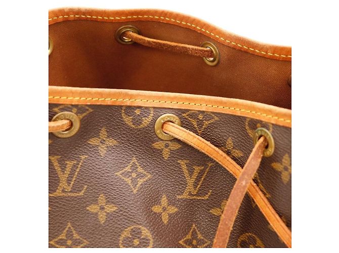 Louis Vuitton Monogram Noe Beuteltasche Braun - Ansicht 7