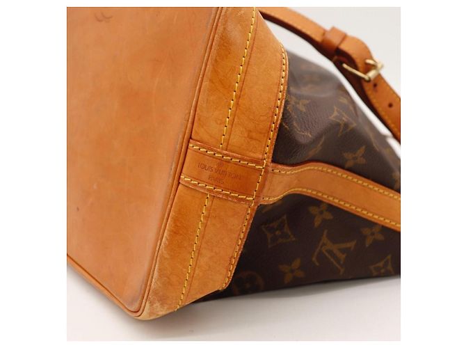 Louis Vuitton Monogram Noe Beuteltasche Braun - Ansicht 8