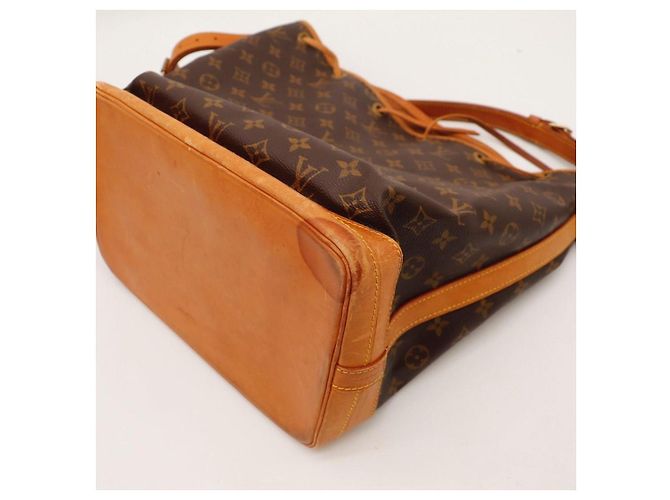 Louis Vuitton Monogram Noe Beuteltasche Braun - Ansicht 9