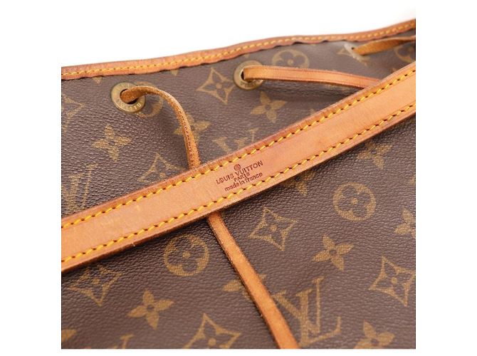 Bolso Bucket Louis Vuitton Monogram Noe Castaño Monograma - vista 10