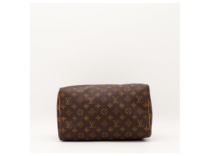 Borsa Louis Vuitton Speedy 30 Monogram Canvas Marrone Monogramma - vista 6