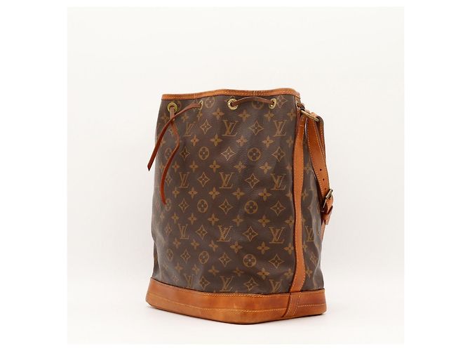 Louis Vuitton Monogram Noe Beuteltasche Braun Monogramm - Ansicht 2