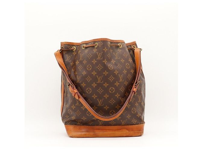 Louis Vuitton Monogram Noe Beuteltasche Braun Monogramm - Ansicht 3