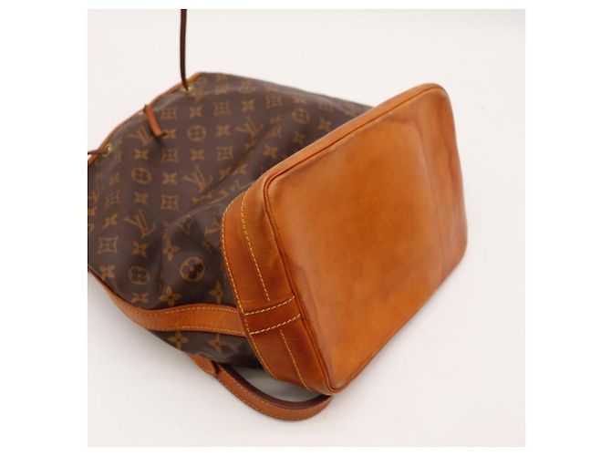 Louis Vuitton Monogram Noe Beuteltasche Braun Monogramm - Ansicht 7