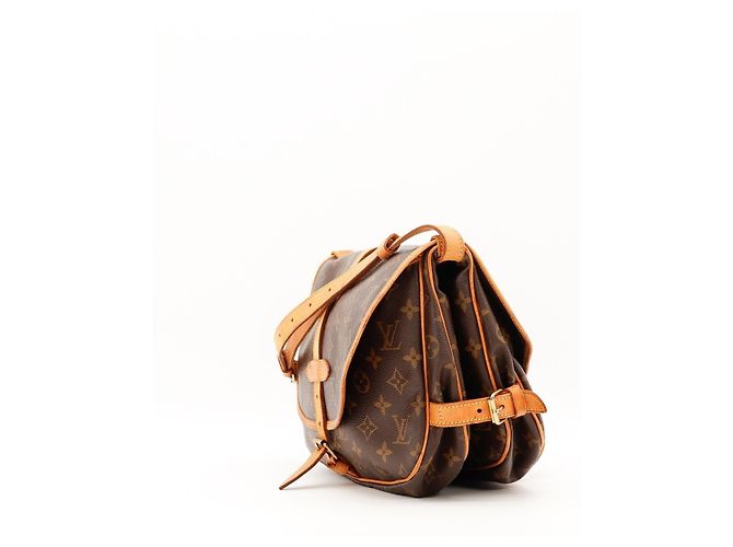 Bolsa Florentine em canvas Monogram Louis Vuitton Marrom Monograma - vista 2