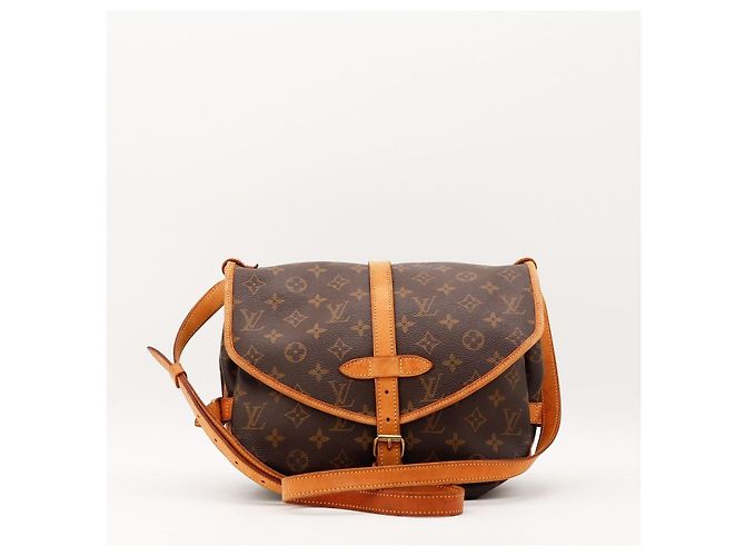 Bolsa Florentine em canvas Monogram Louis Vuitton Marrom Monograma - vista 3