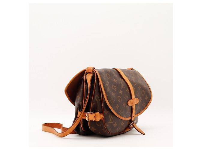 Bolsa Florentine em canvas Monogram Louis Vuitton Marrom Monograma - vista 4
