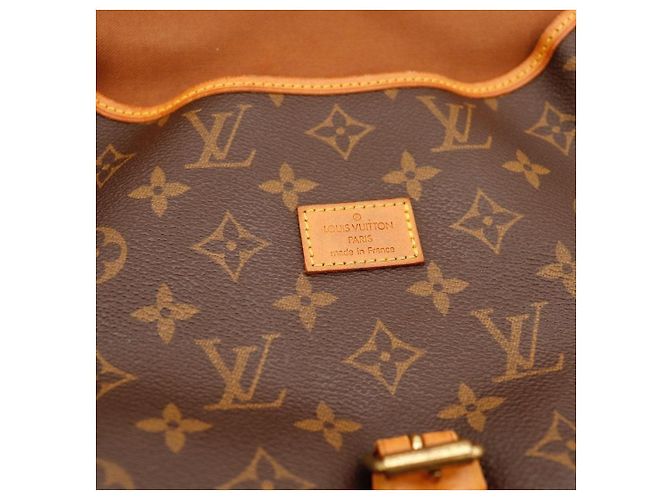 Bolsa Florentine em canvas Monogram Louis Vuitton Marrom Monograma - vista 8