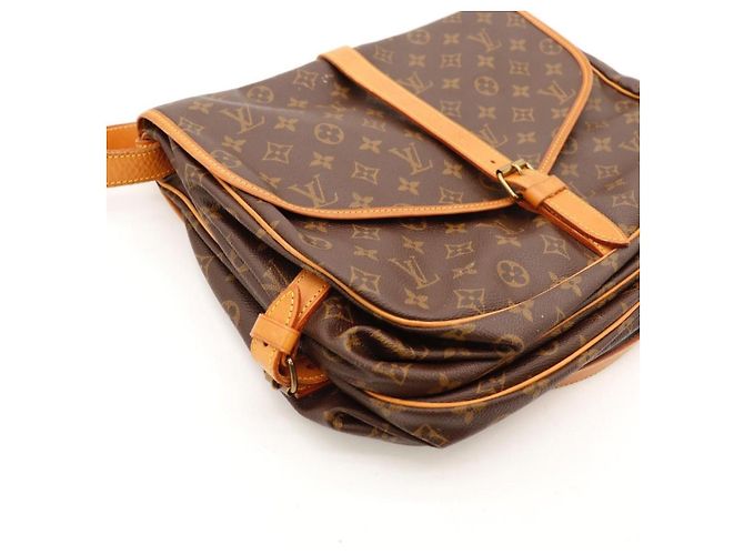 Bolsa Louis Vuitton Monogram Canvas Souveraine Marrom Monograma - vista 8