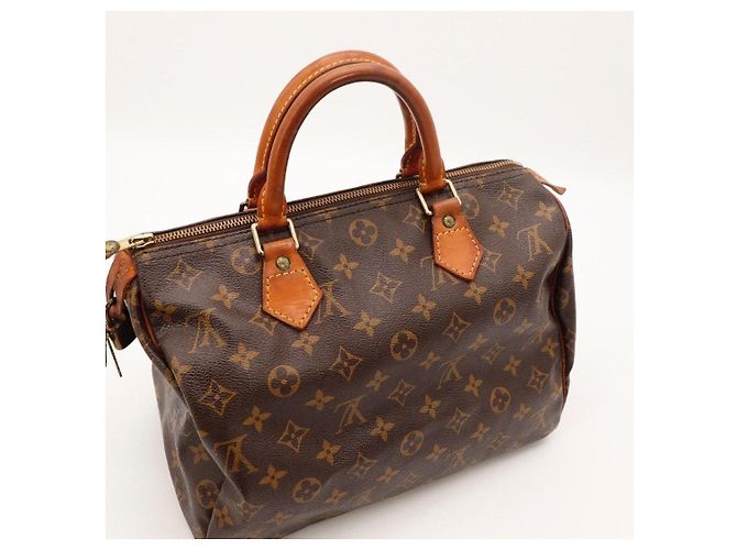 Sac à main Louis Vuitton Speedy 30 Monogram Canvas Marron Monogramme - vue 11