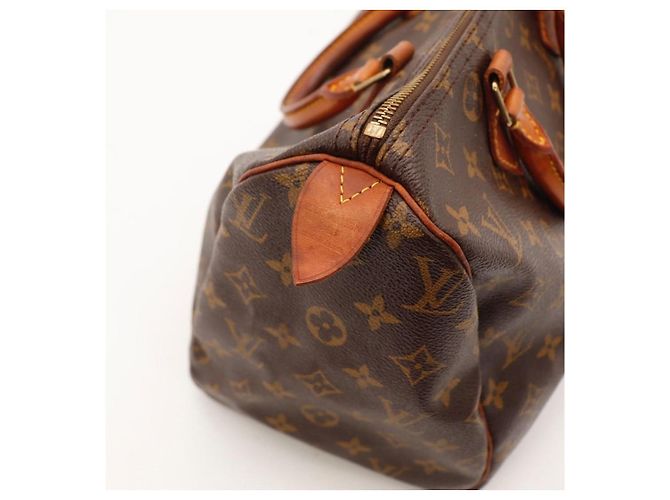 Sac à main Louis Vuitton Speedy 30 Monogram Canvas Marron Monogramme - vue 13