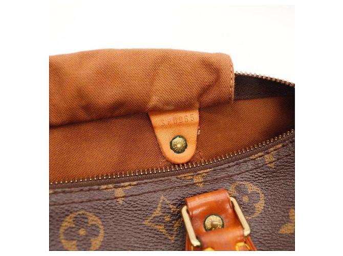 Sac à main Louis Vuitton Speedy 30 Monogram Canvas Marron Monogramme - vue 8
