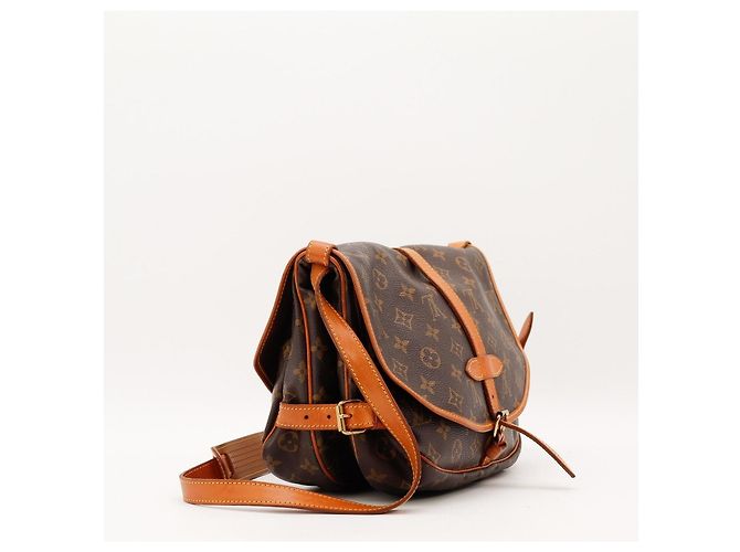 Mochila Louis Vuitton Monogram Canvas Montsouris GM Castaño Monograma - vista 4