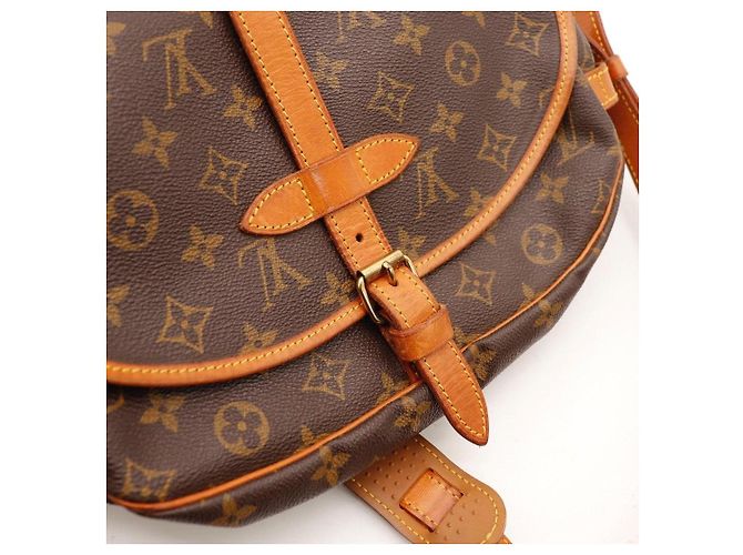 Mochila Louis Vuitton Monogram Canvas Montsouris GM Castaño Monograma - vista 6
