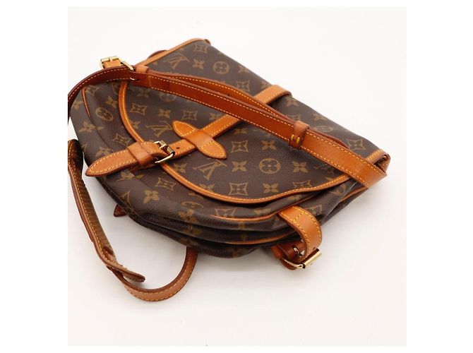 Mochila Louis Vuitton Monogram Canvas Montsouris GM Castaño Monograma - vista 8