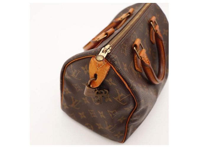 Sac à main Louis Vuitton Speedy 30 Monogram Canvas Marron Monogramme - vue 9