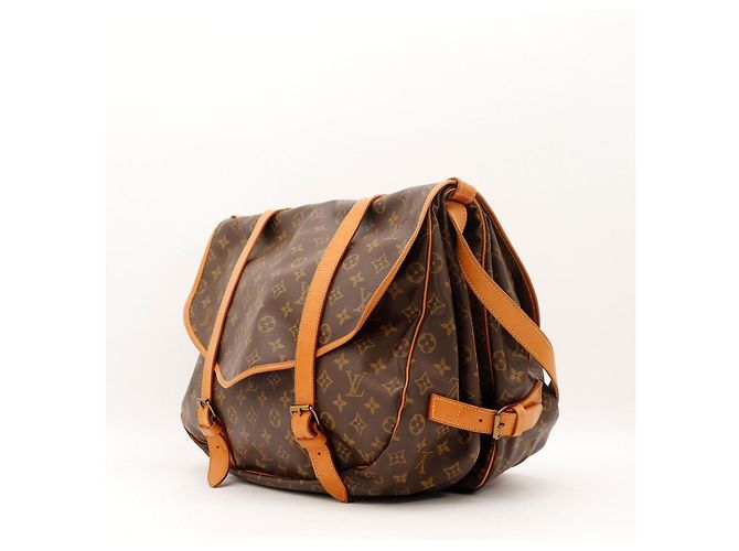 Louis Vuitton Monogram Canvas Reporter PM Tasche Braun Monogramm - Ansicht 2