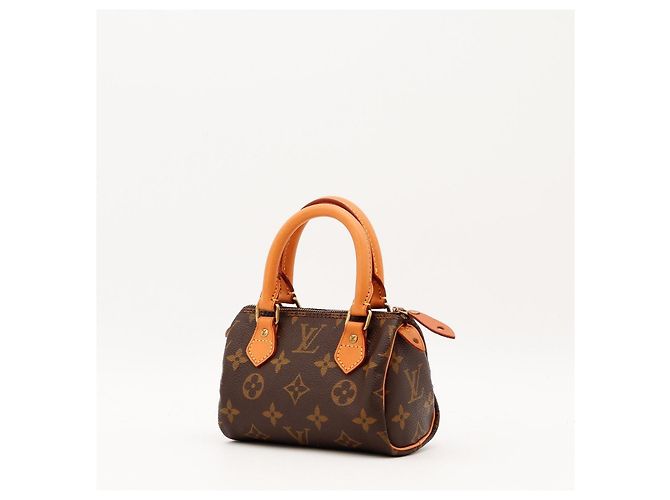 Sac à main Louis Vuitton Speedy Nano Monogram Canvas Marron Monogramme - vue 2