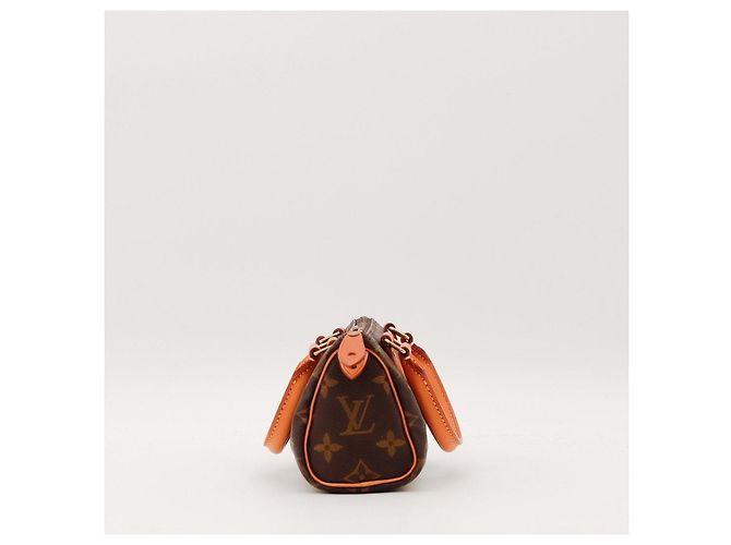 Sac à main Louis Vuitton Speedy Nano Monogram Canvas Marron Monogramme - vue 3