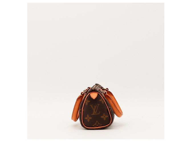 Sac à main Louis Vuitton Speedy Nano Monogram Canvas Marron Monogramme - vue 5