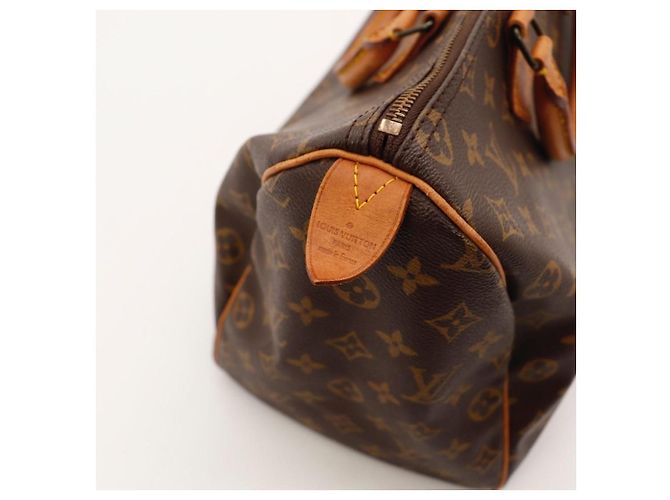 Bolso Louis Vuitton Speedy 30 Monogram Canvas Castaño Monograma - vista 12