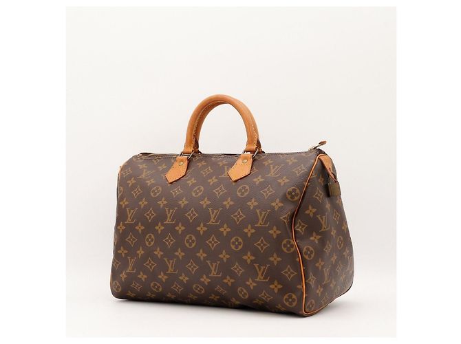 Bolso Louis Vuitton Speedy 30 Monogram Canvas Castaño Monograma - vista 2