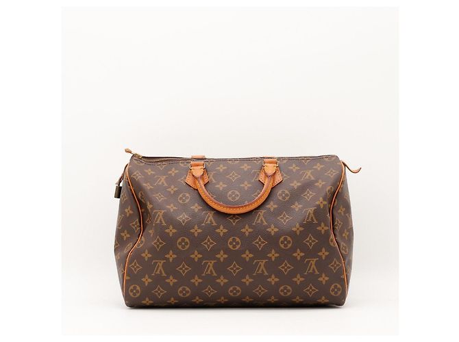 Bolso Louis Vuitton Speedy 30 Monogram Canvas Castaño Monograma - vista 4