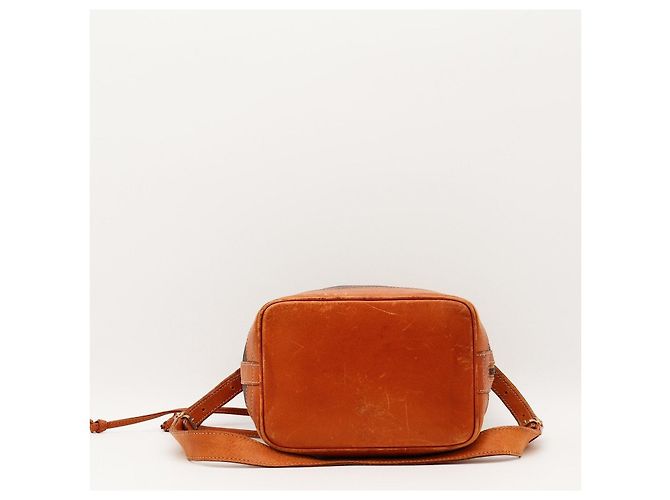Céline Borsa a secchiello Celine Macadam Monogram Marrone Monogramma - vista 5