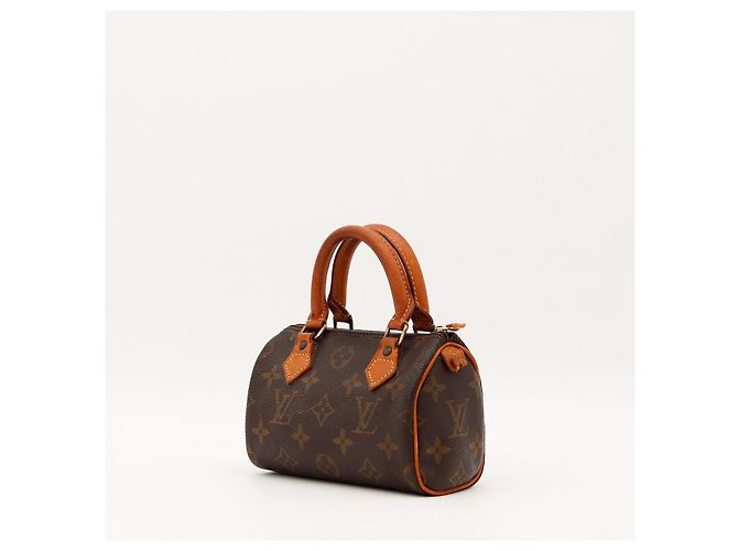 Sac à main Louis Vuitton Speedy Nano Monogram Canvas Marron Monogramme - vue 2