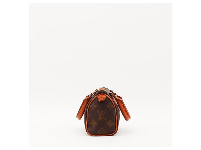 Sac à main Louis Vuitton Speedy Nano Monogram Canvas Marron Monogramme - vue 3