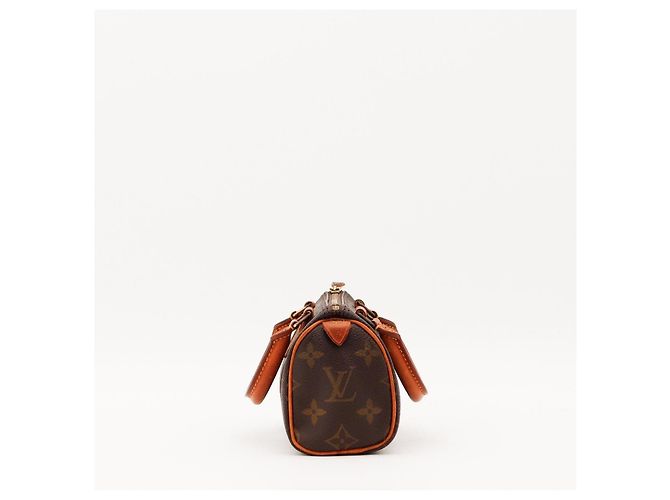 Sac à main Louis Vuitton Speedy Nano Monogram Canvas Marron Monogramme - vue 5