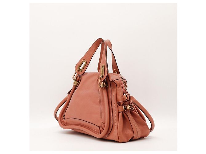 Borsa Satchel Chloé Paddington Marrone - vista 2