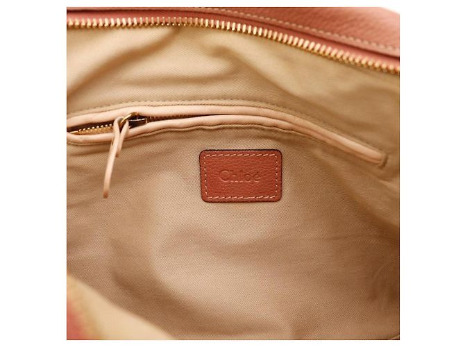 Borsa Satchel Chloé Paddington Marrone - vista 9